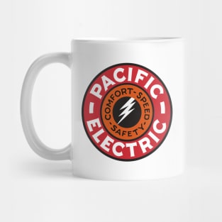 Retro Pacific Electric Railway Mug